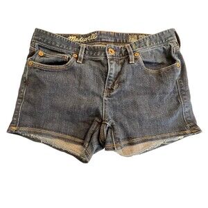 Madewell Rail Straight Cut Off Shorts Size 27